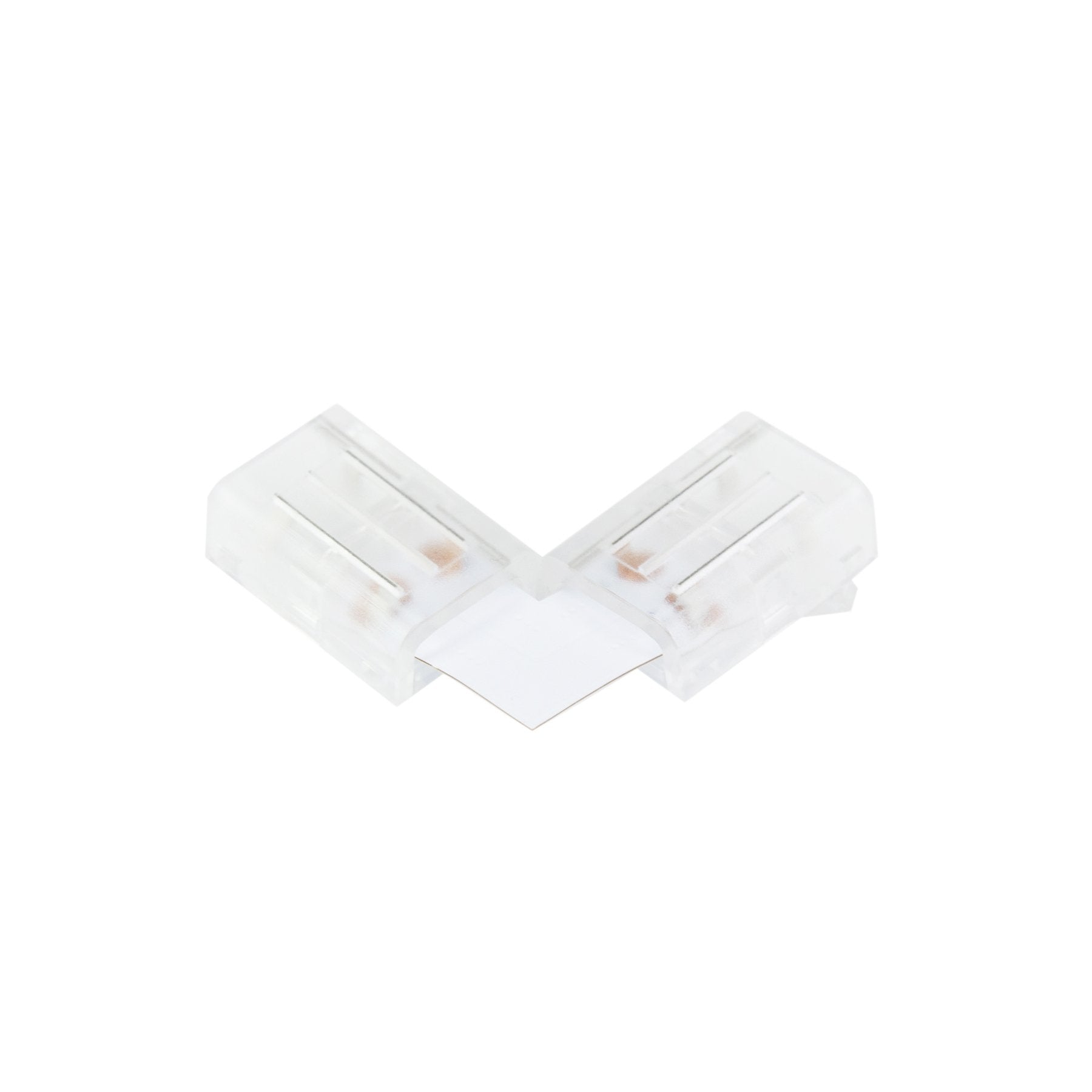 G.W.S LED Wholesale Strip Connectors 5 L Shape Connector For Single Colour LED COB Strip Lights